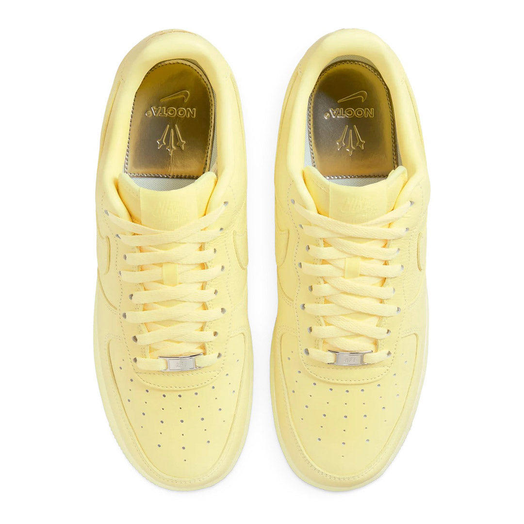 Nike NOCTA Air Force Sneakers Citron Tint/Metallic Silver