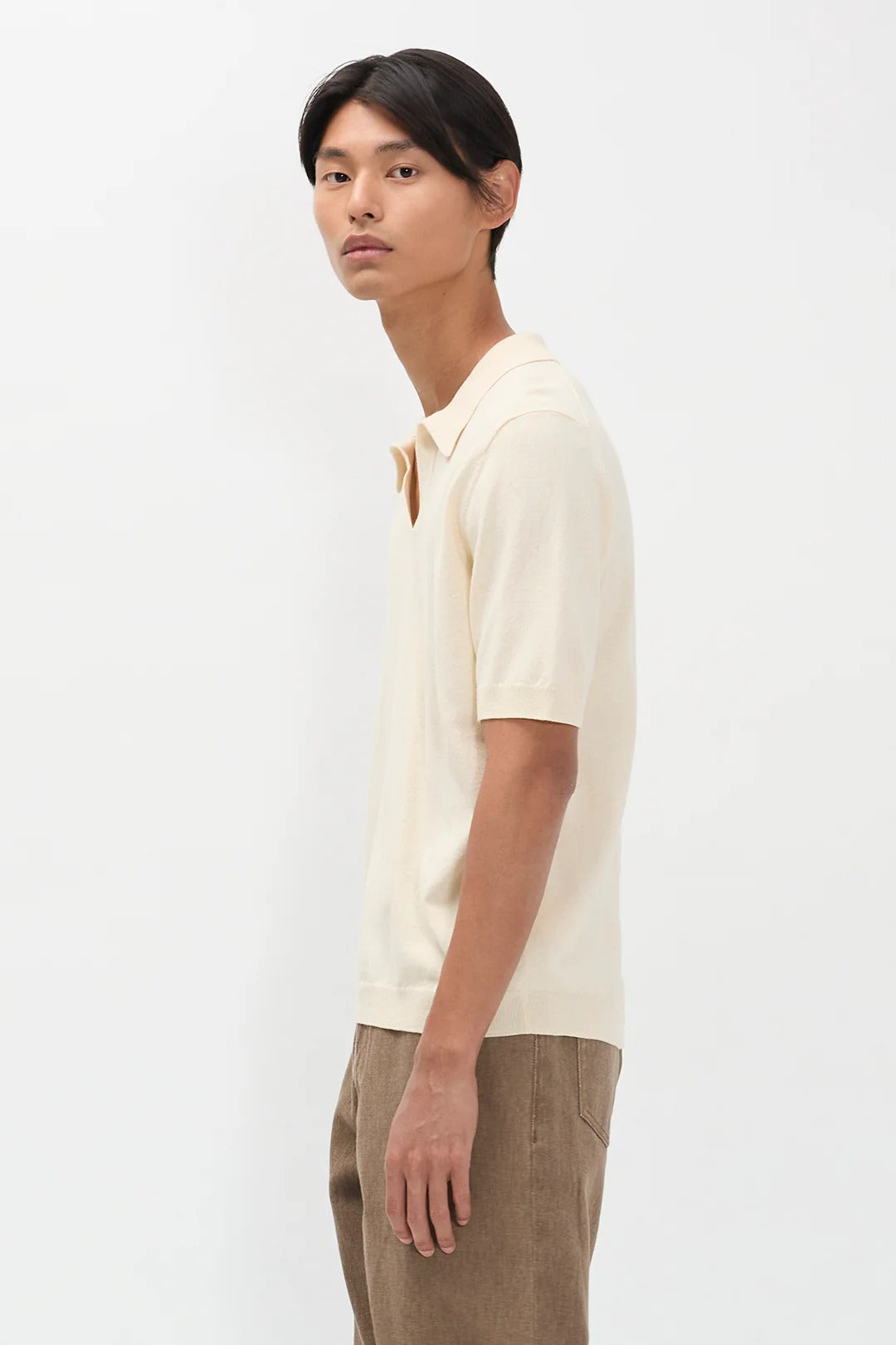 Norse Projects Anholt Cotton Paper Polo | thegoodlife. UAE