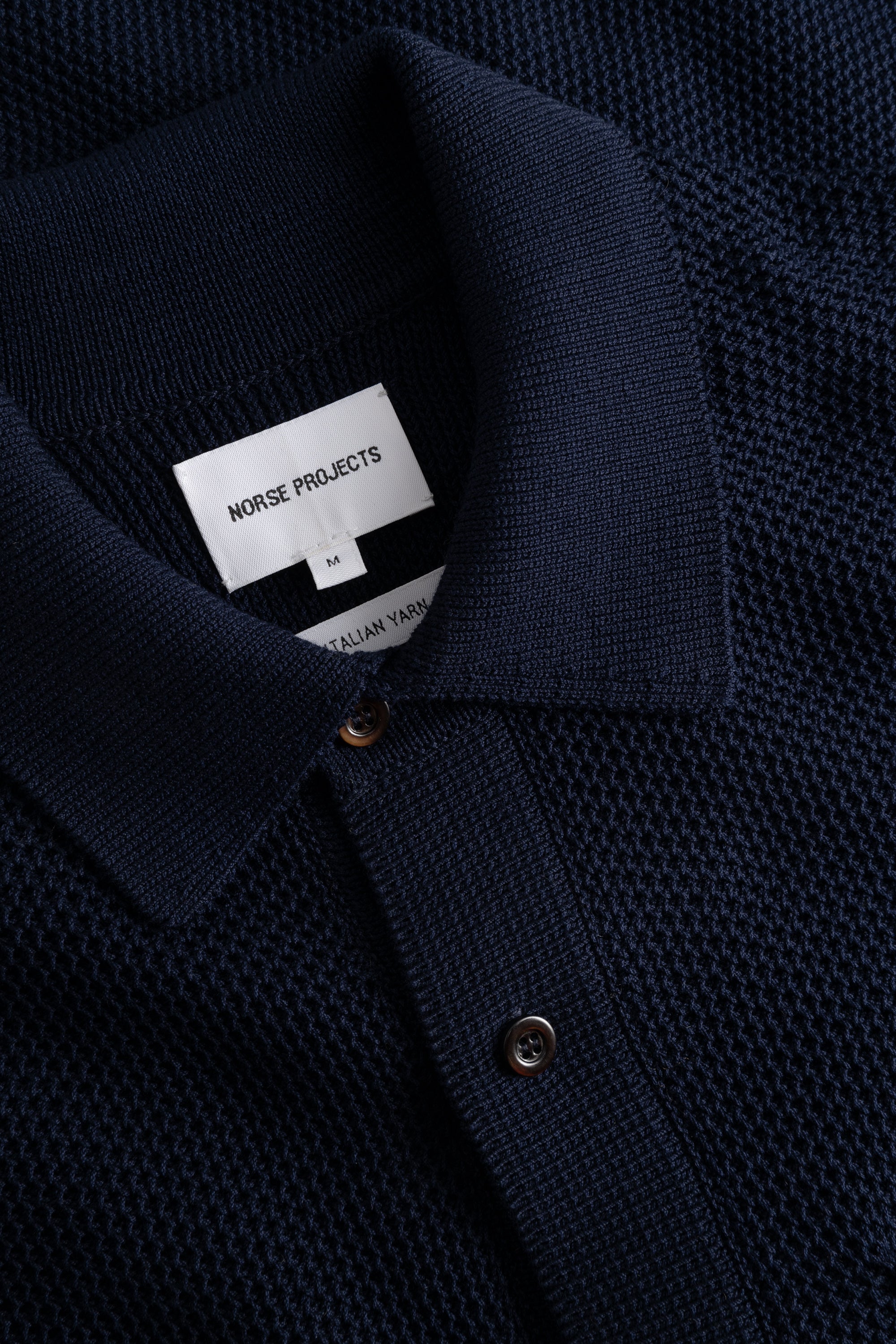 Norse Projects Fredensborg Mercerised Cotton Knitted Shirt | thegoodlife. UAE