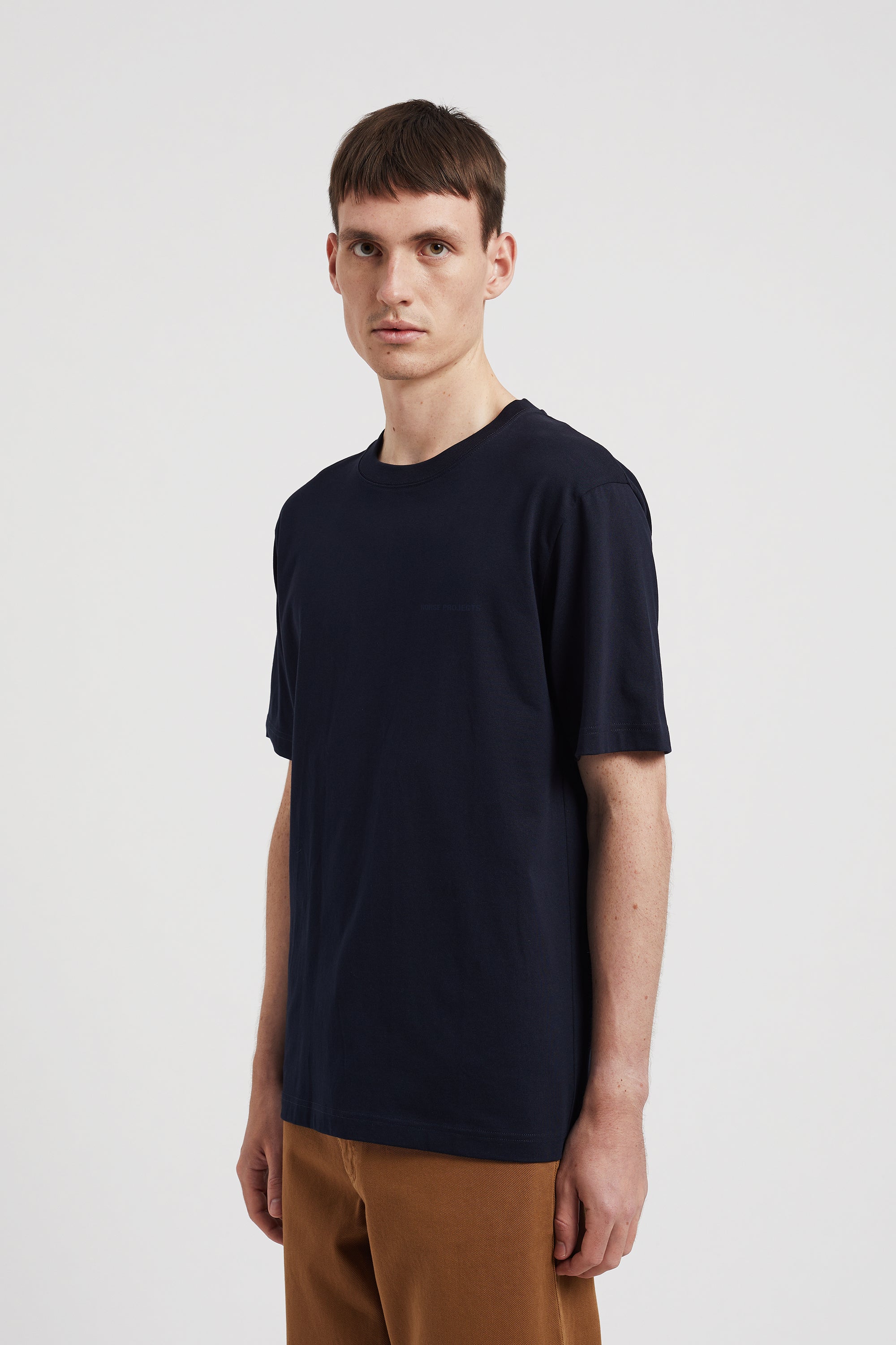 Johannes Organic Norse Logo Print T-shirt