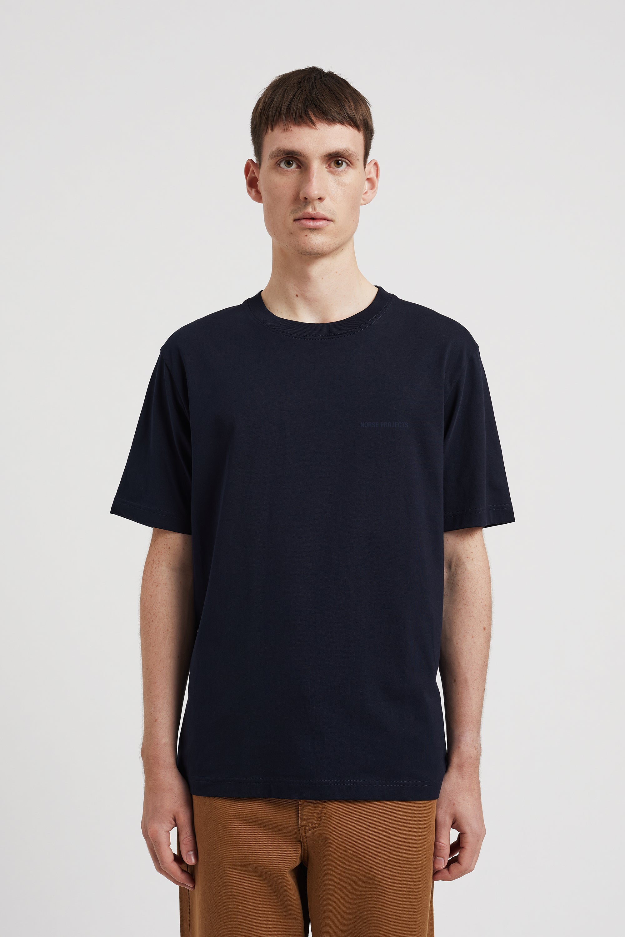 Johannes Organic Norse Logo Print T-shirt