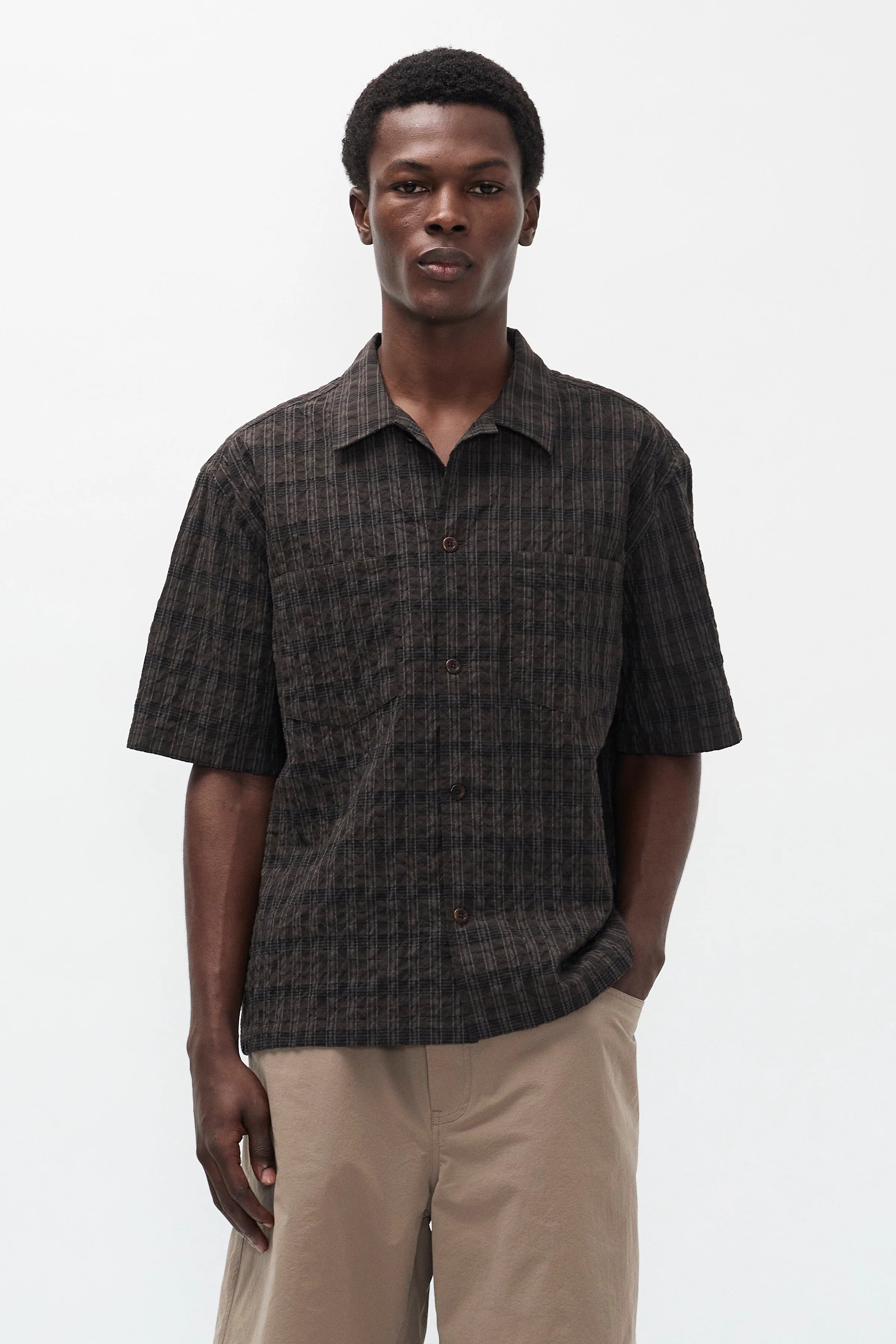 Mols Check SS Camp Shirt