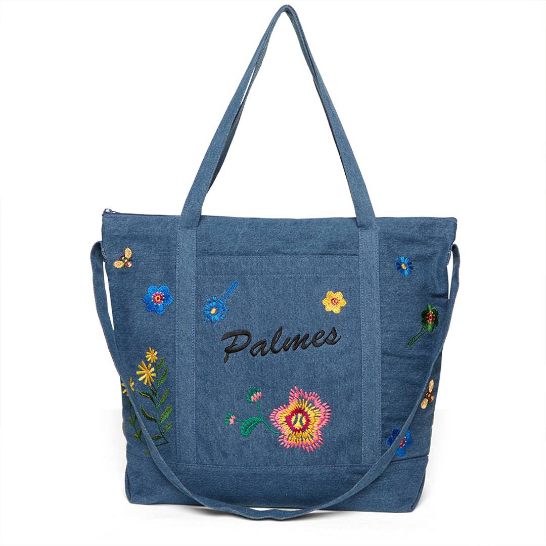 Palmes - Floral Tote Bag - Bags - thegoodlife.