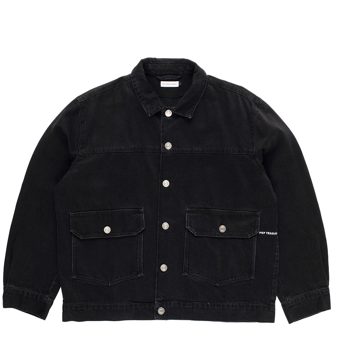 Pop Trading Company Full Button Denim Jacket | thegoodlife. UAE