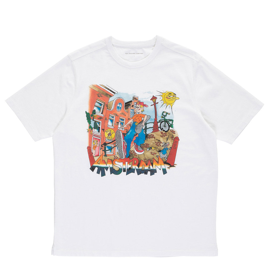Pop Trading Company Ben-G Amsterdam T-Shirt | thegoodlife. UAE