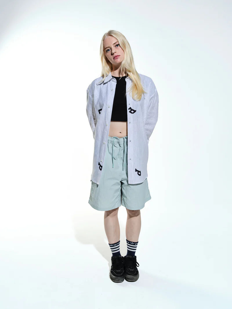 Letters Striped Pop Shirt