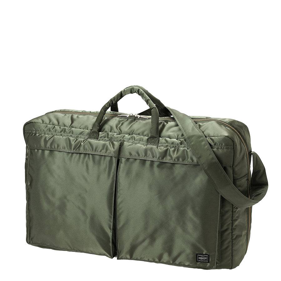Porter-Yoshida Tanker Boston 2Way Bag Large Sage Green
