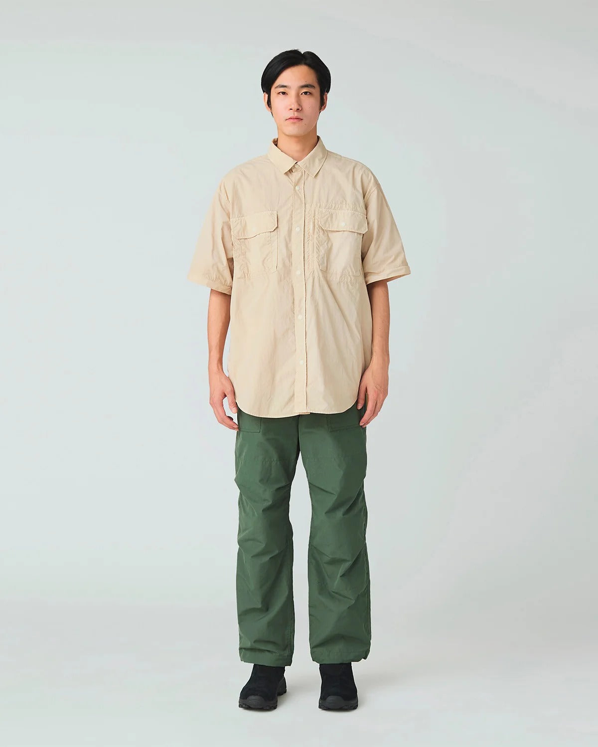 Garment Dyed Convertible Shirt