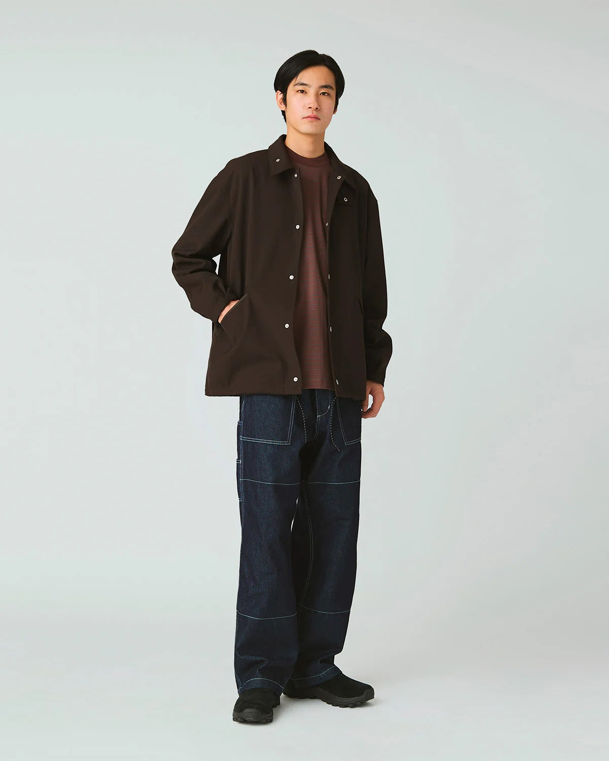 Hybrid Wool Coach Jacket