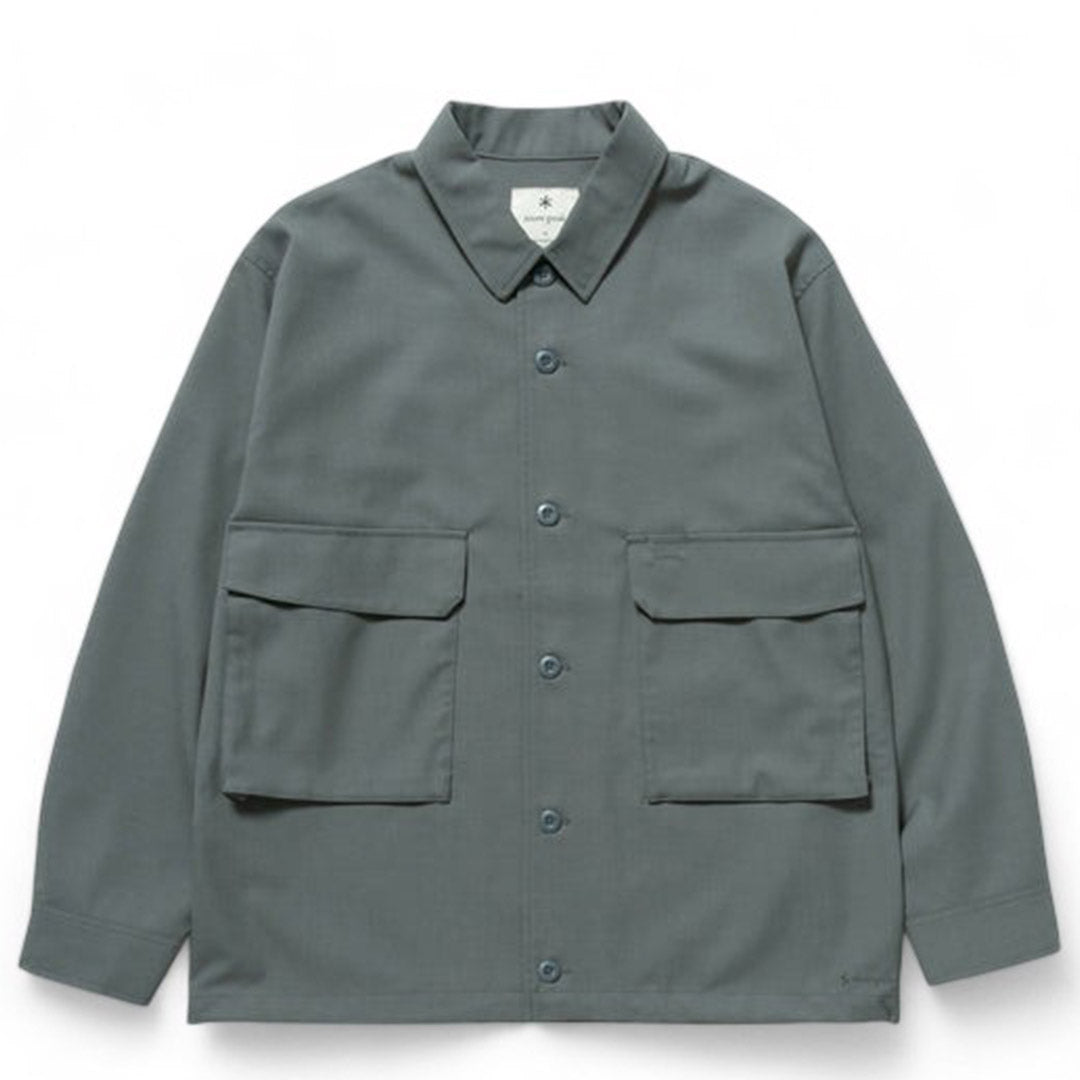 Snow Peak - Hybrid Wool Shirt - Shirt - thegoodlife.