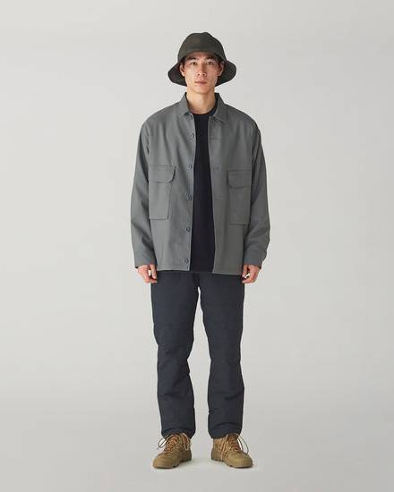 Snow Peak - Hybrid Wool Shirt - Shirt - thegoodlife.
