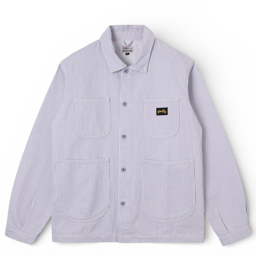 Stan Ray Coverall Jacket in Cosmic Hickory for Men | thegoodlife.