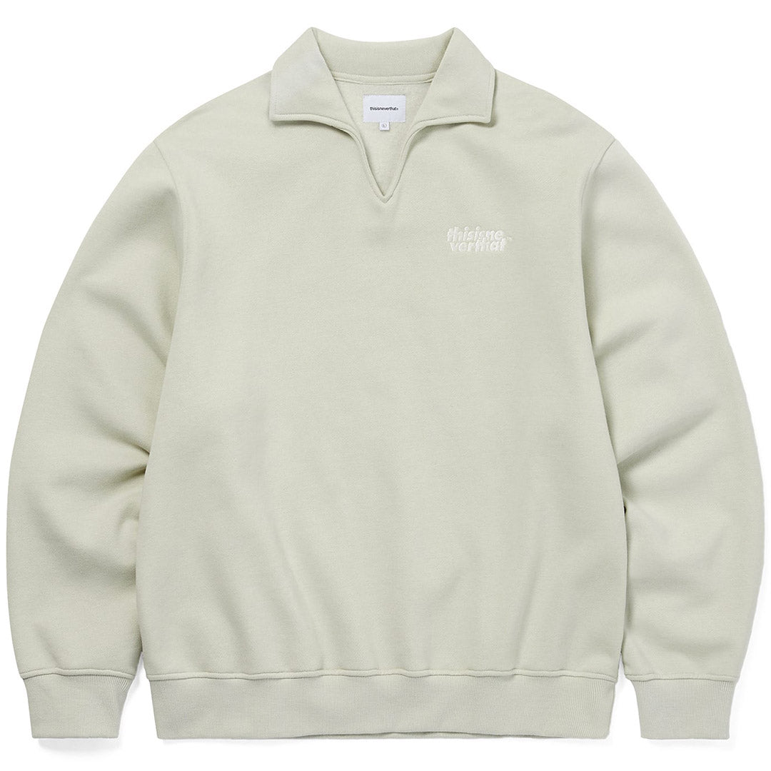 thisisneverthat Open Collar Sweatshirt | thegoodlife. UAE