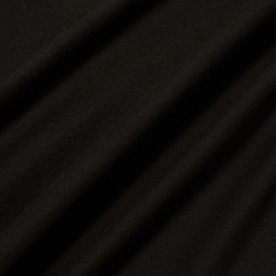 Universal Works Black Single Jersey Core Tee | thegoodlife. UAE